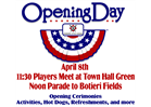 Opening Day is April 8th